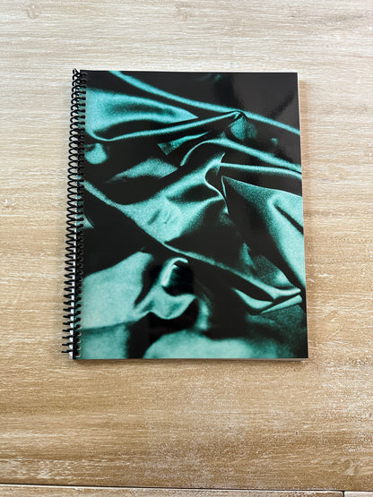 Emerald Silk Notebook