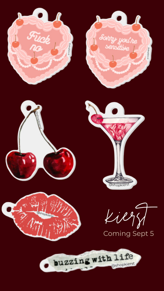 Sorry You’re Sensitive Cake Acrylic Keychain