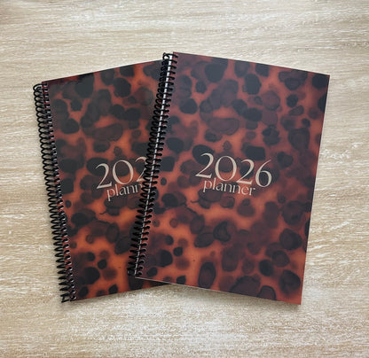 2026 Lifestyle Planner Ember Tortoise