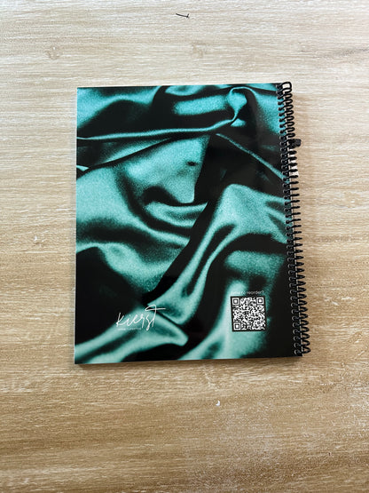 Emerald Silk Notebook