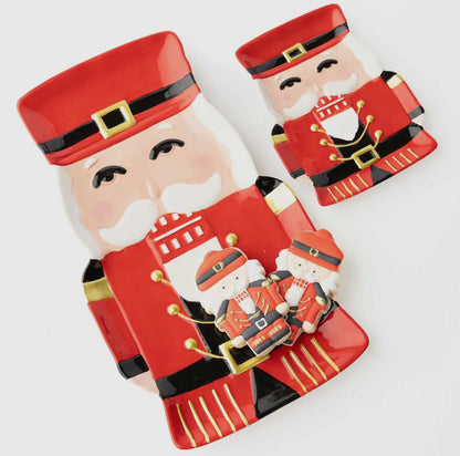 Red Nutcracker Platter