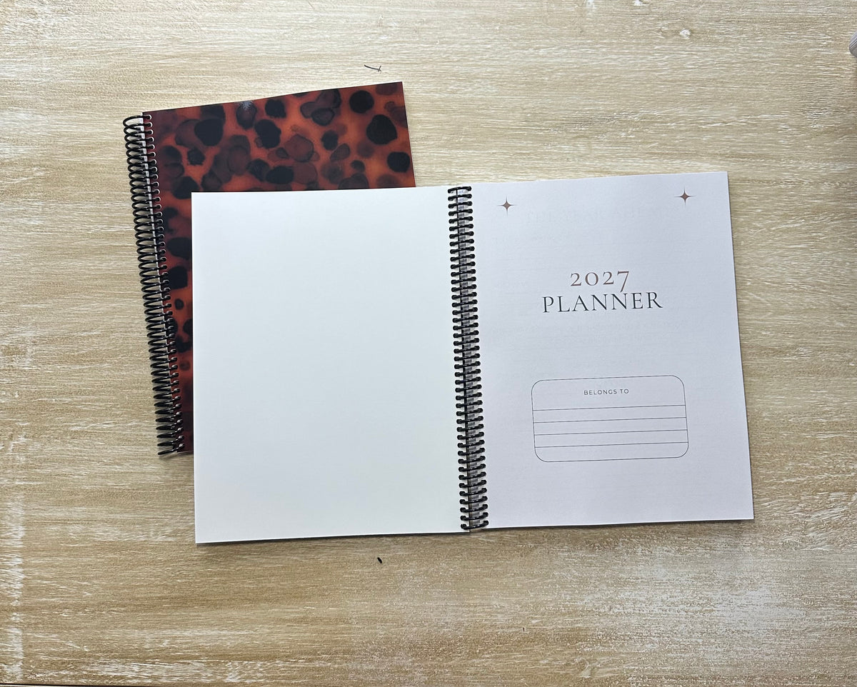 2027 Ember Tortoise Lifestyle Planner
