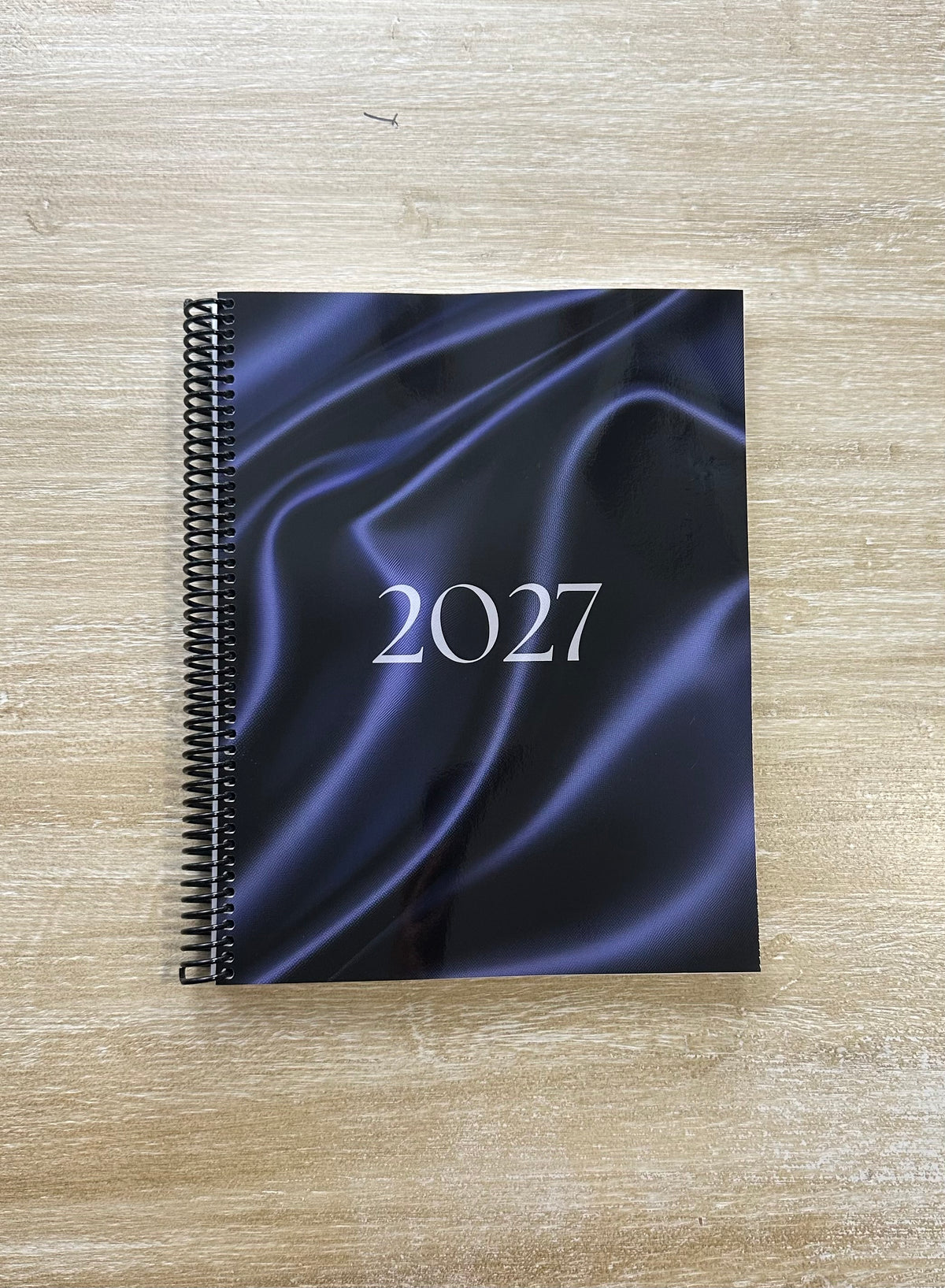 2027 Navy Silk Lifestyle Planner
