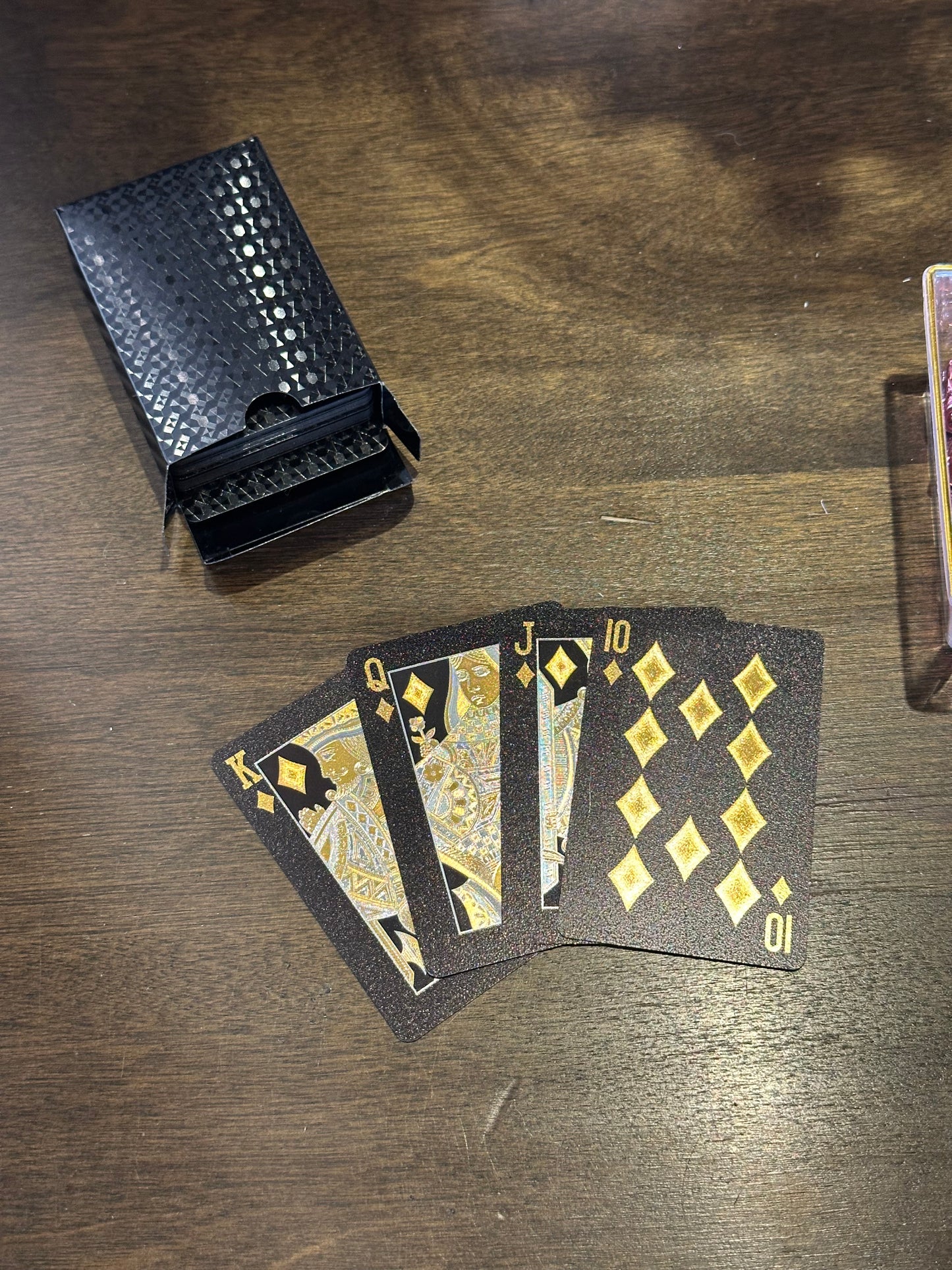 Metallic Waterproof Playing Cards