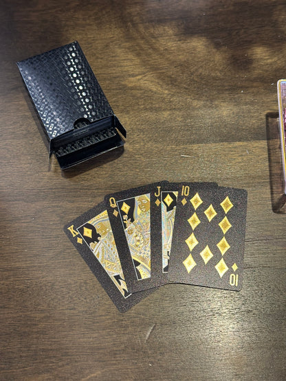 Metallic Waterproof Playing Cards