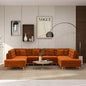 Brooke Velvet U Shape Sectional