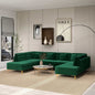 Brooke Velvet U Shape Sectional