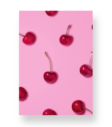 Cherries on Pink Notebook