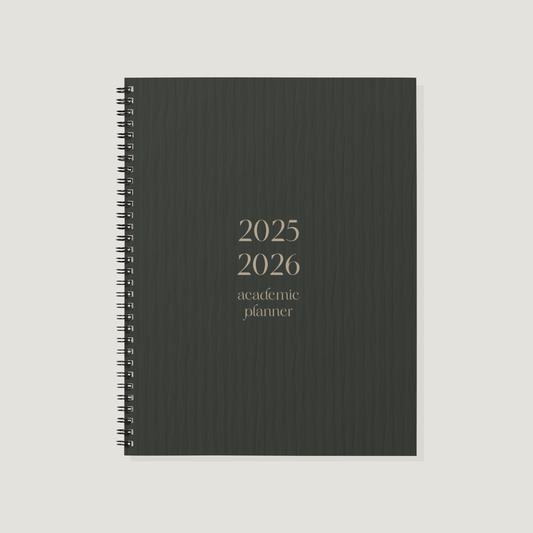 Academic Year Planner Chic Grunge