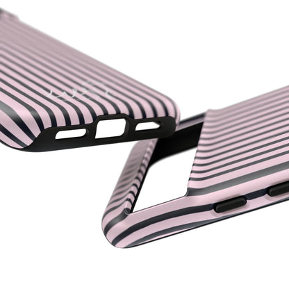Signature Pink + Signature Storm Stripe Google Pixel Phone Case