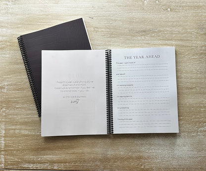2027 Signature Velvet Noir Crocodile Lifestyle Planner