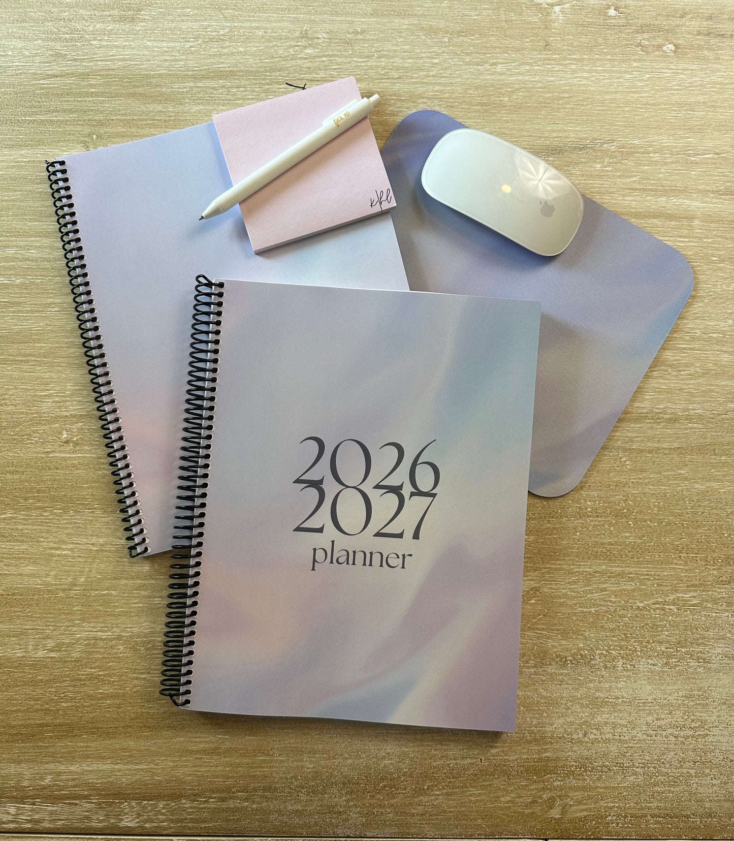 2026 - 2027 Lilac Marble Mid Year Lifestyle Planner