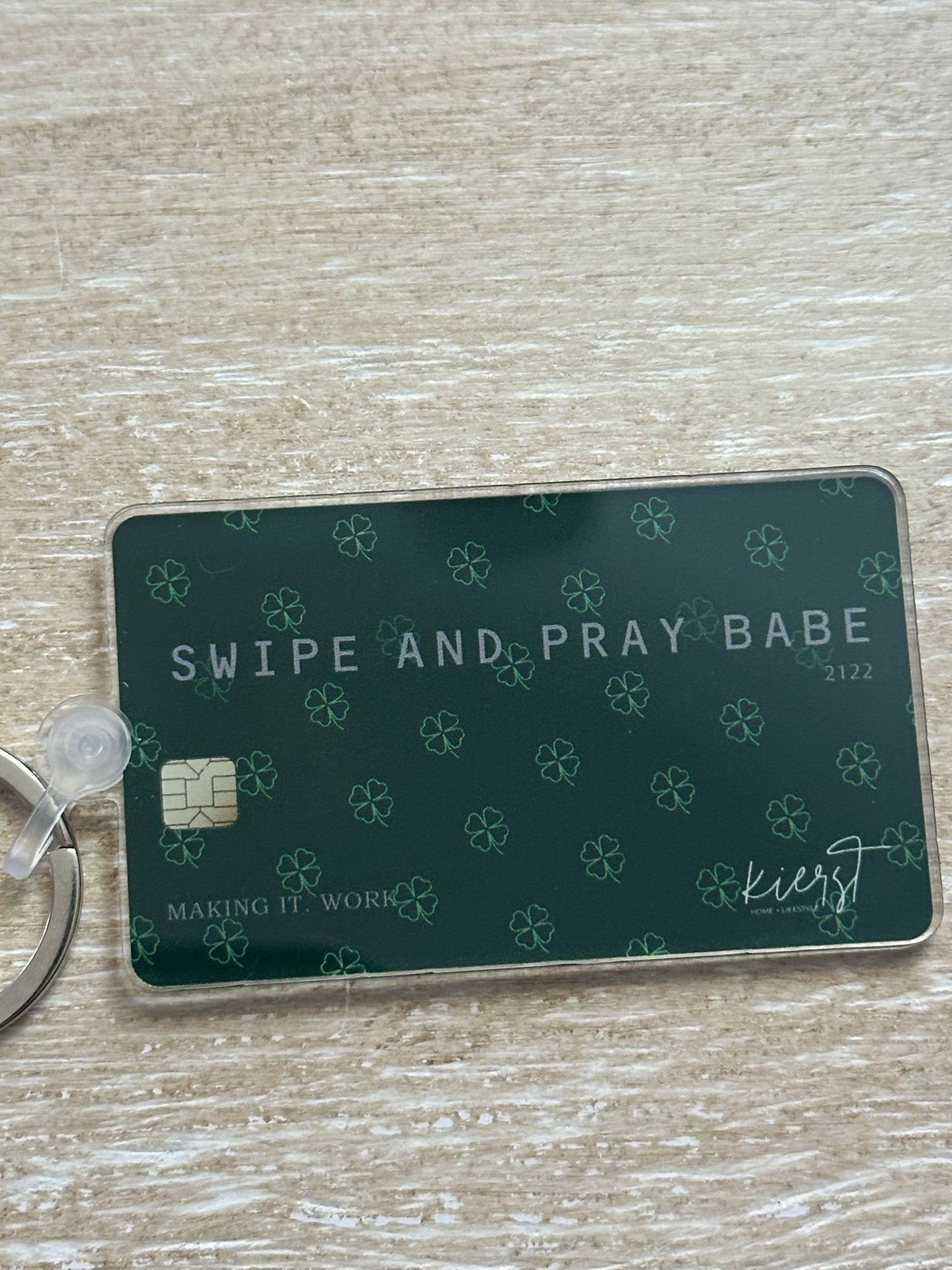 Swipe + Pray Keychain