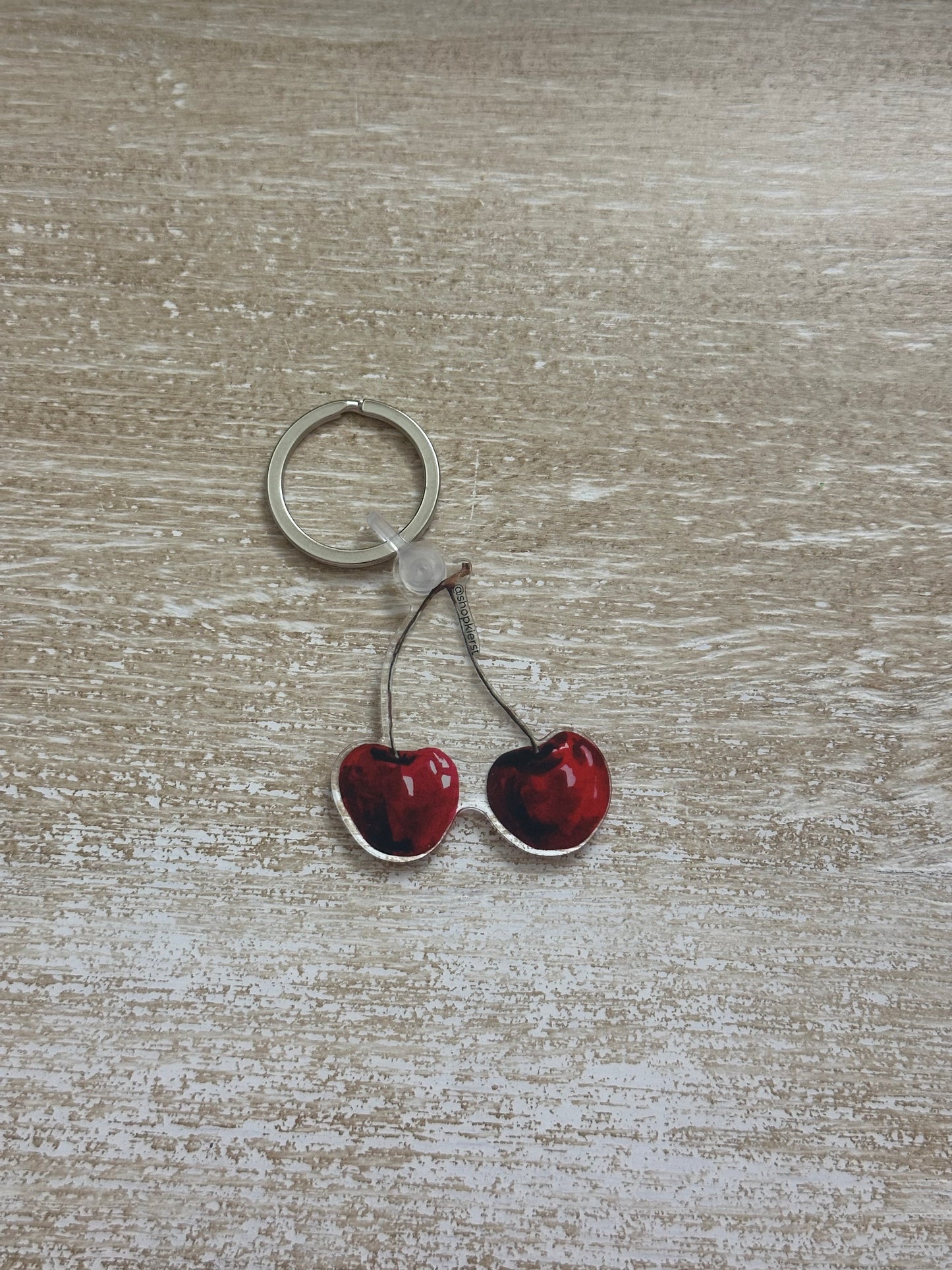 Moody Cherries Mini Keychain