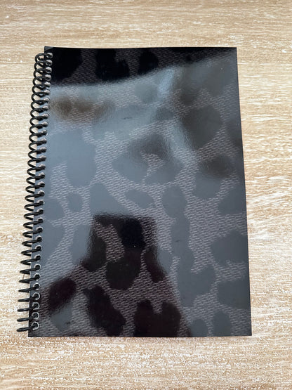 Black Leopard Notebook