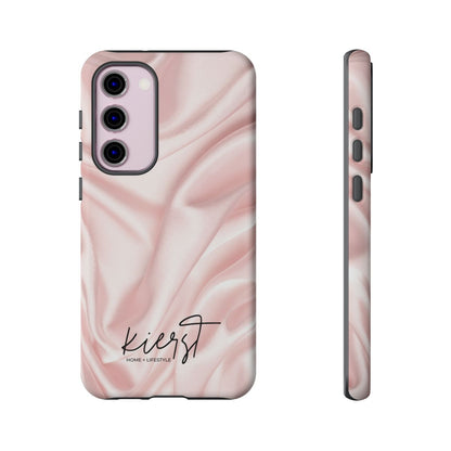 Pink Silk Samsung Galaxy Phone Case