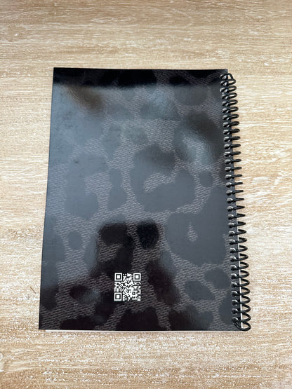 Black Leopard Notebook