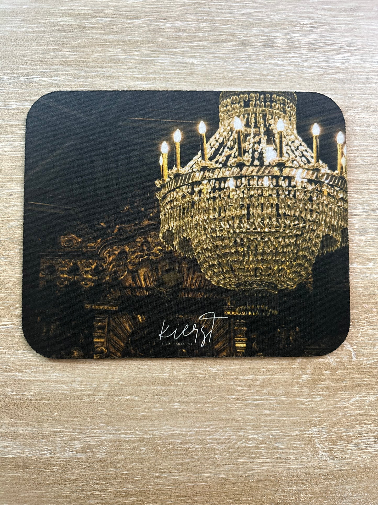 Baroque Chandelier Mouse Pad