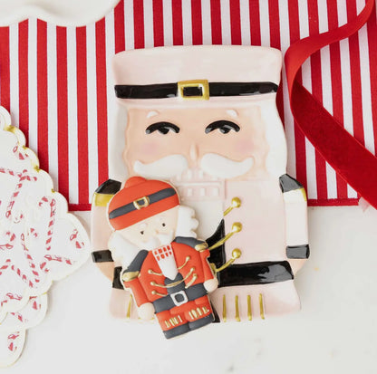 Pink Nutcracker Dessert Plate