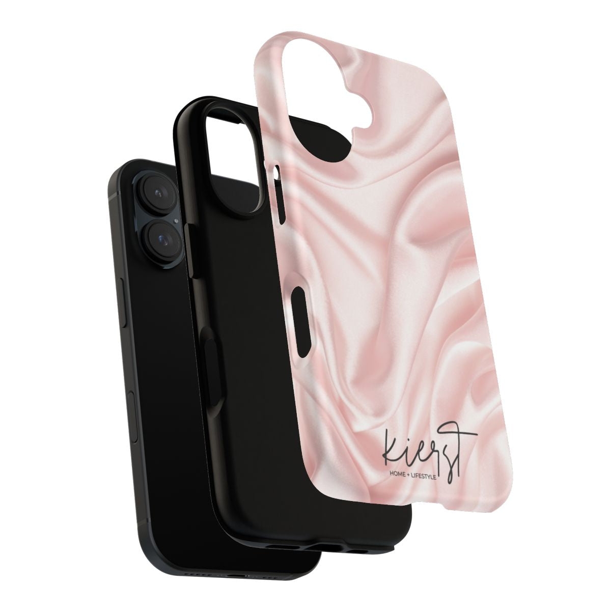 Pink Silk iPhone Case