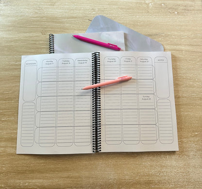 2026 - 2027 Pearl Essence Mid Year Lifestyle Planner