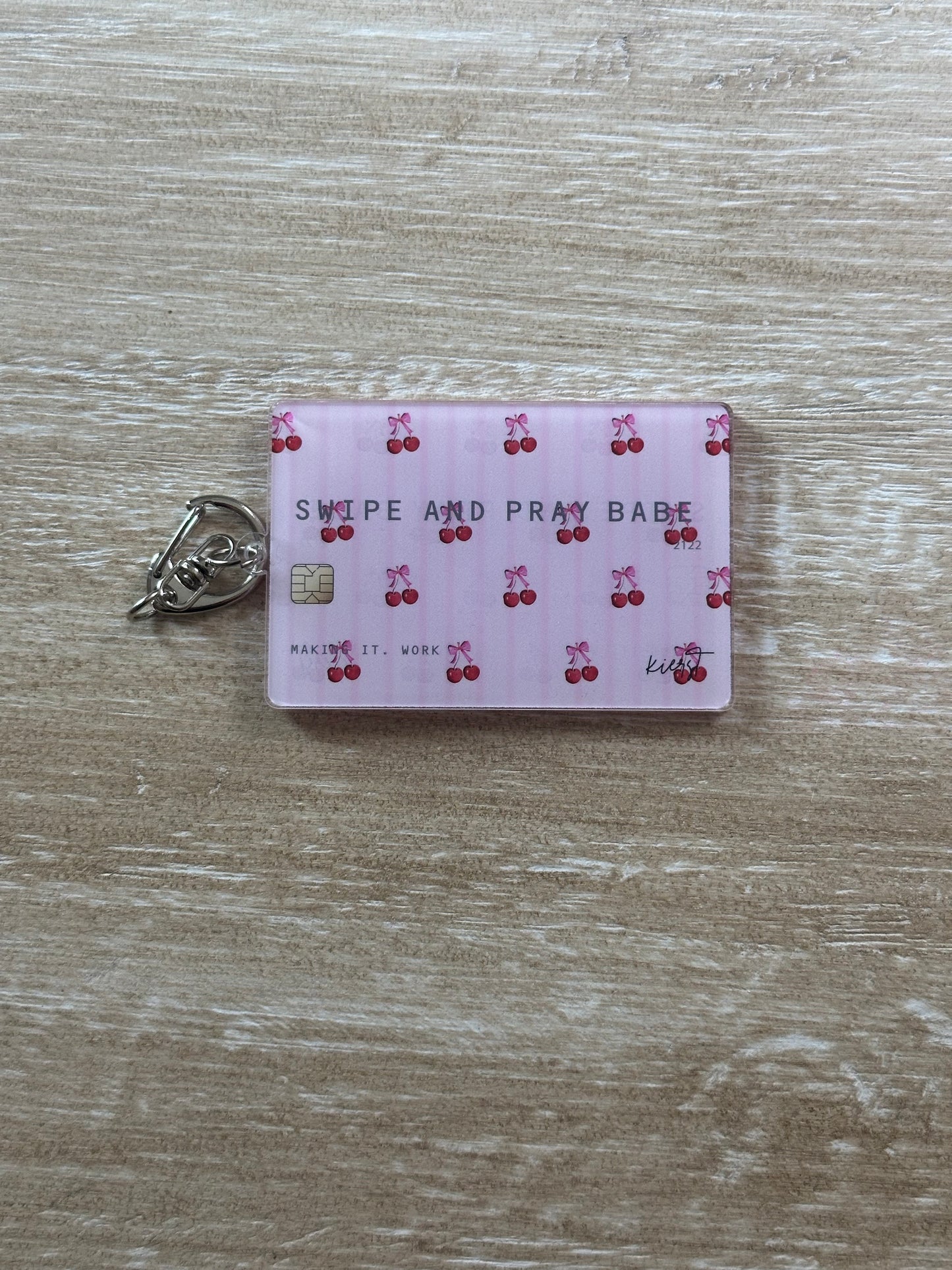 Swipe + Pray Keychain