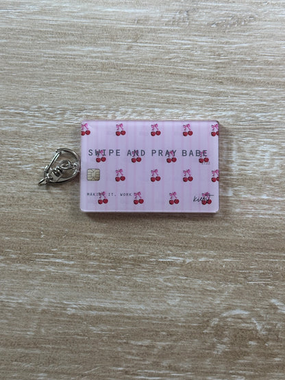 Swipe + Pray Keychain