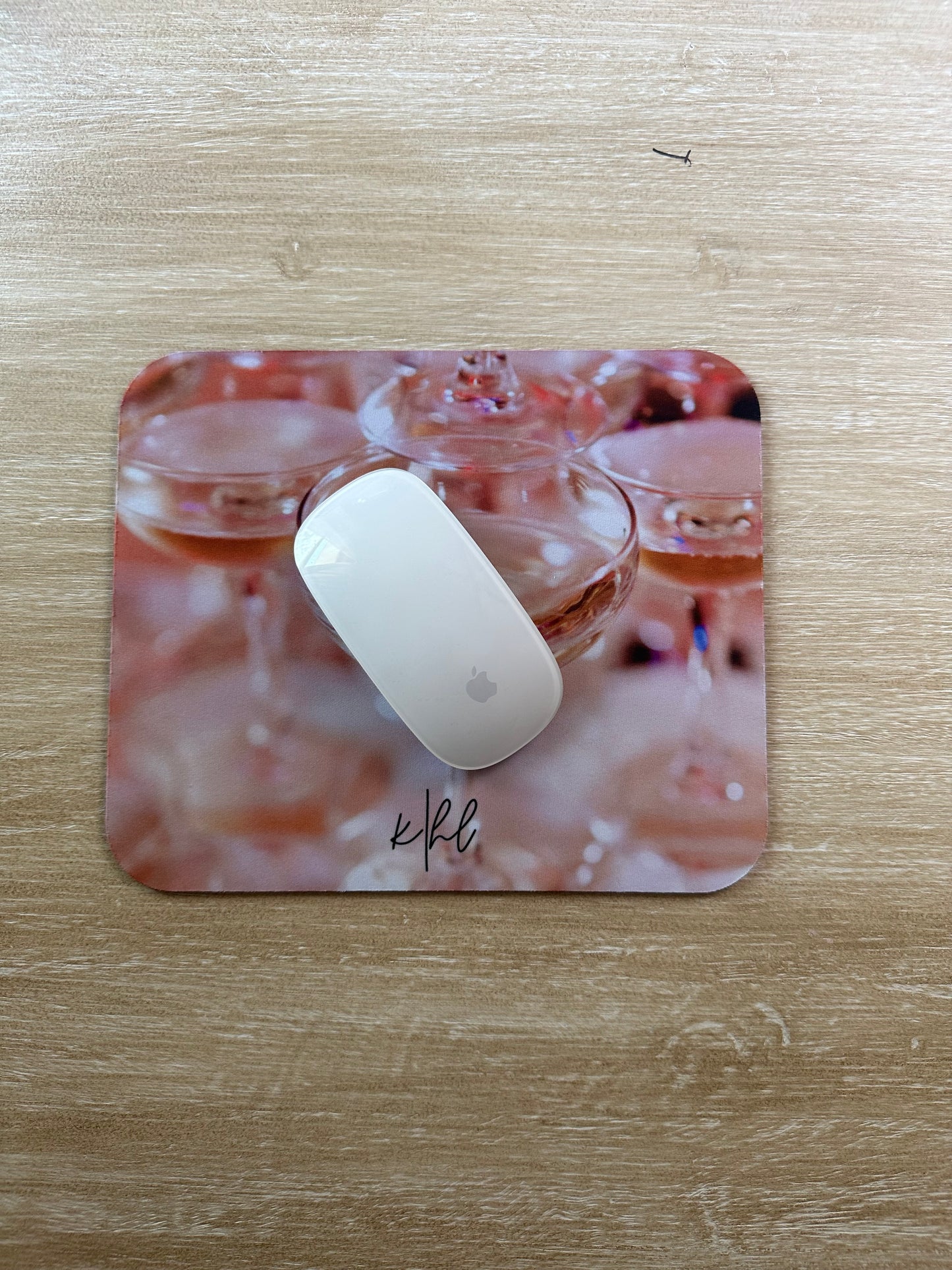 Champagne Coupe Mouse Pad