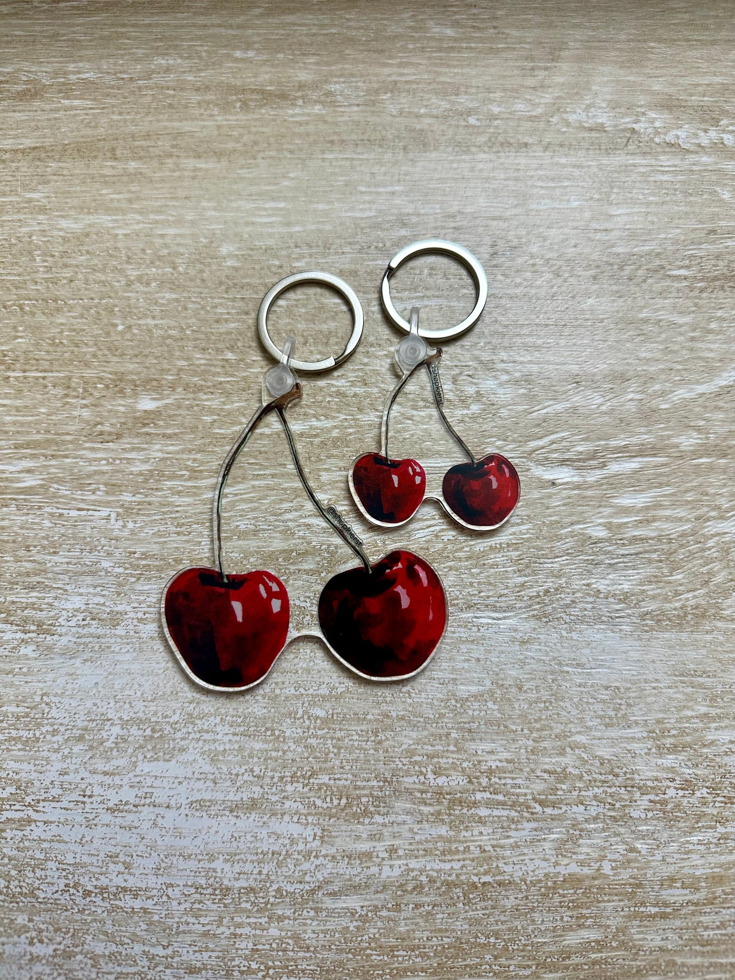 Moody Cherries Ornament + Keychain