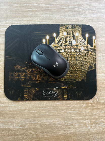 Baroque Chandelier Mouse Pad