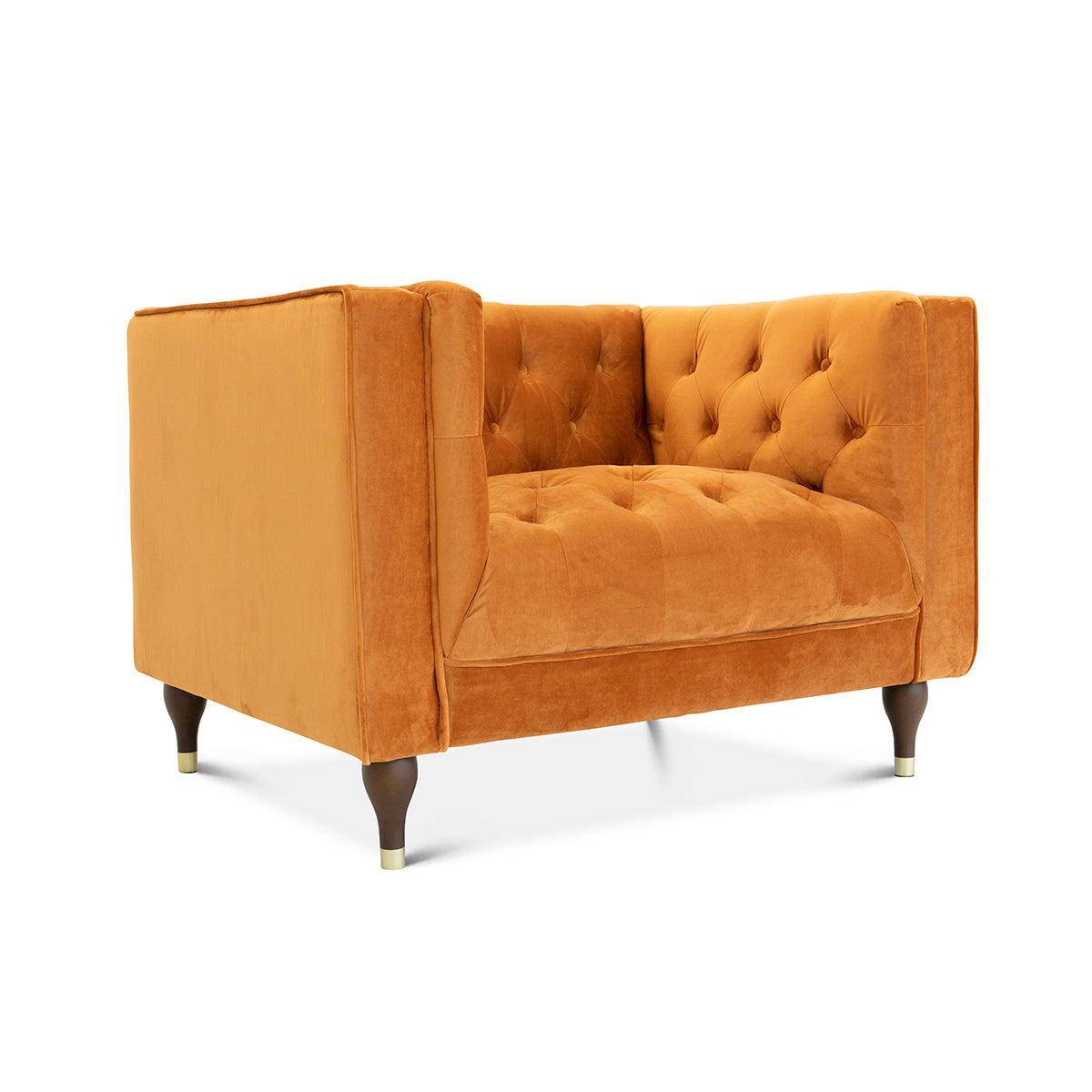 Evelyn Velvet Lounge Chair