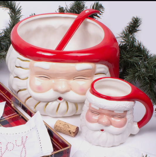 Red Santa Mug