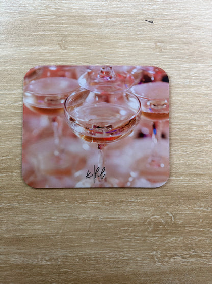 Champagne Coupe Mouse Pad
