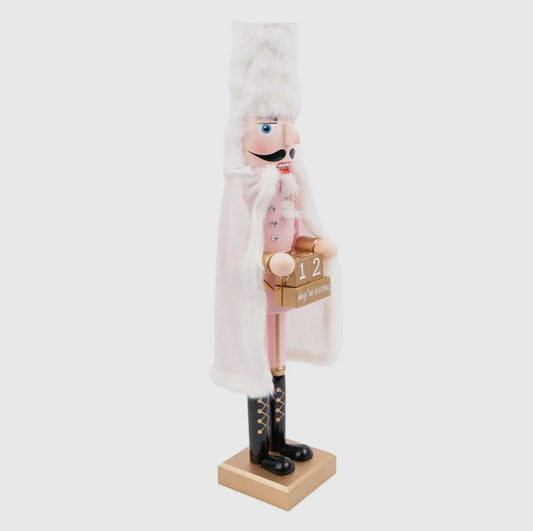 Pink 19” Countdown Nutcracker