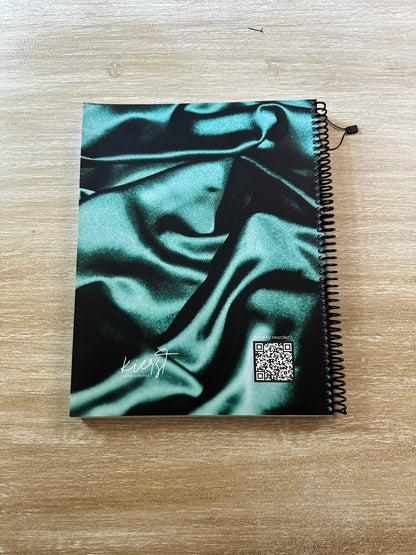 Emerald Silk Notebook