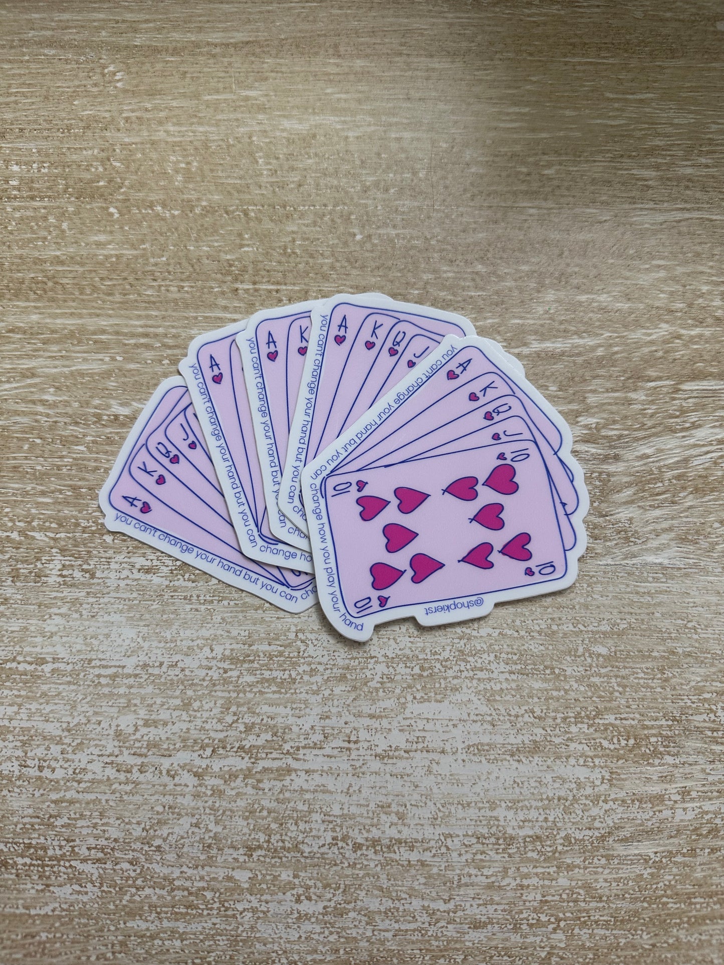 Cards Your Dealt Keychain