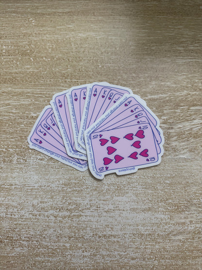 Cards Your Dealt Keychain