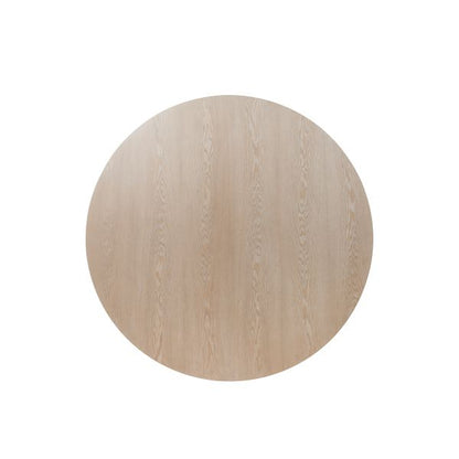 Hamilton Round Dining Table in Cerused Oak