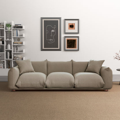 Kely  100'' Boucle Upholstered Sofa