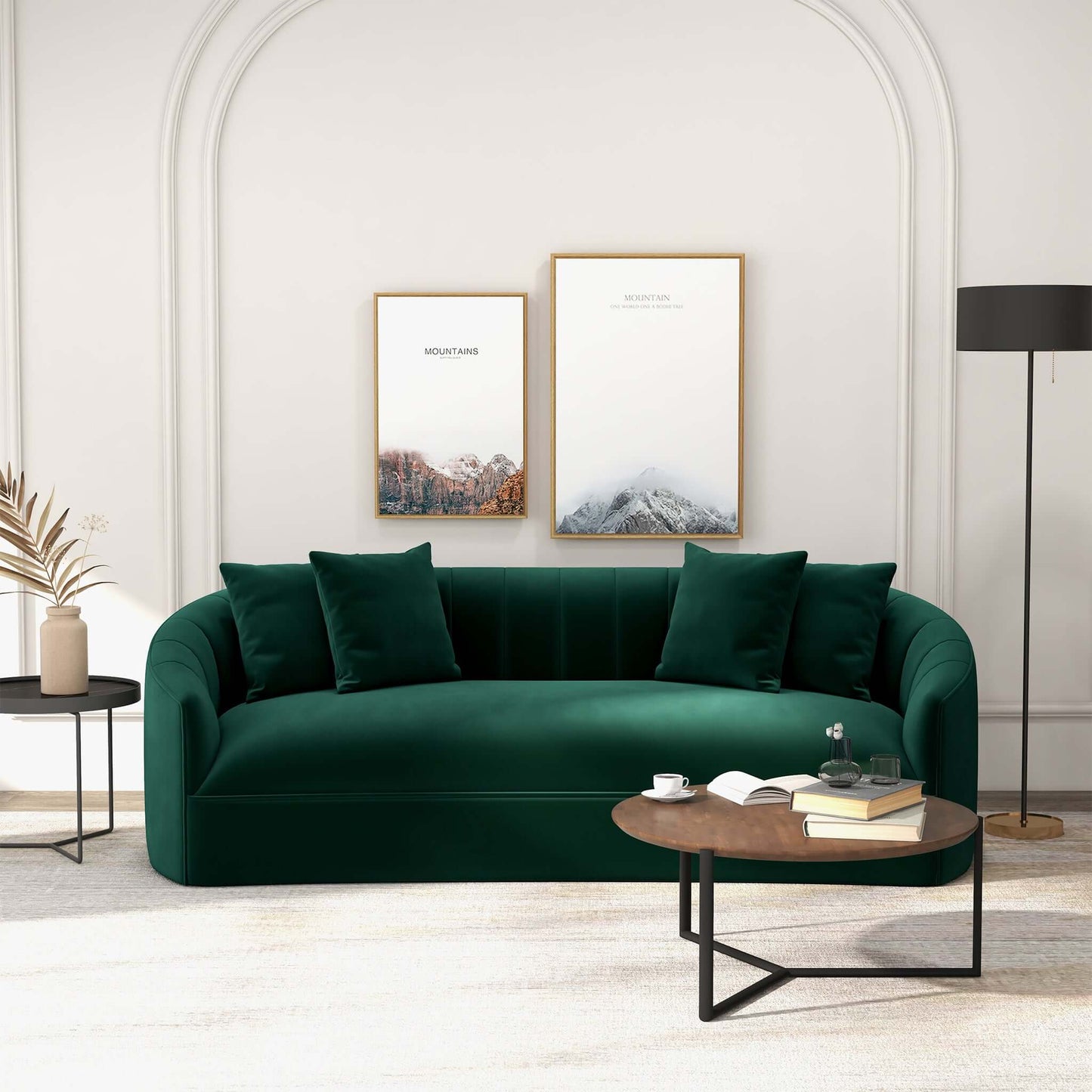 Kante Velvet Sofa