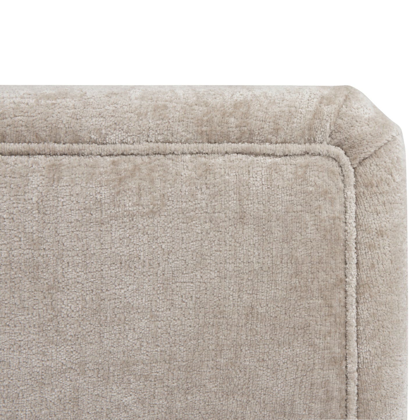 Lansky Barrel Chair in Taupe Velvet