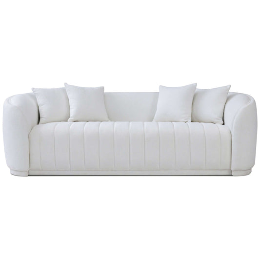 Markus Mid Century Modern Luxury Tight Back Couch