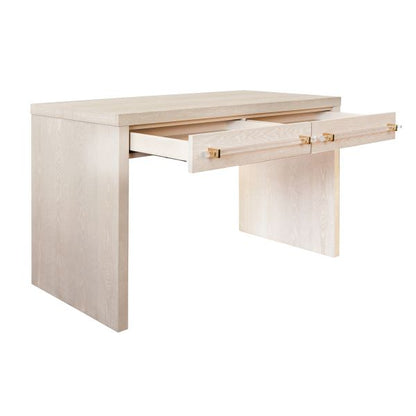 Ralph Desk in Cerused Oak
