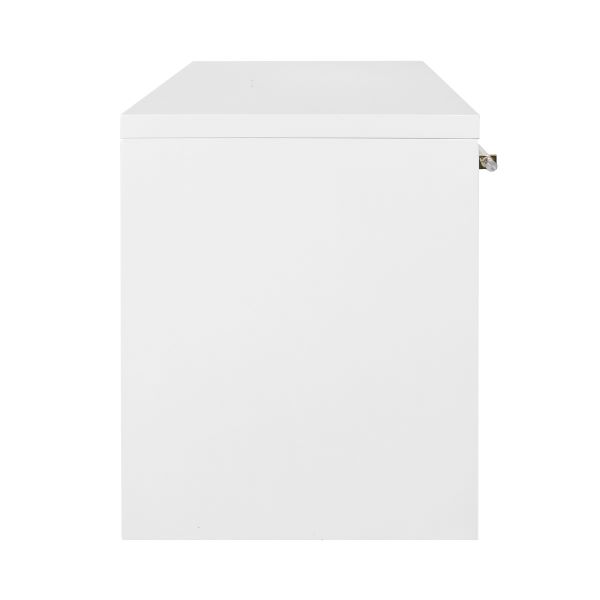 Ralph Desk in Glossy White Lacquer