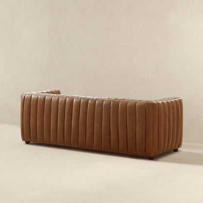 April Mid Century Modern Luxury Tight Back Couch