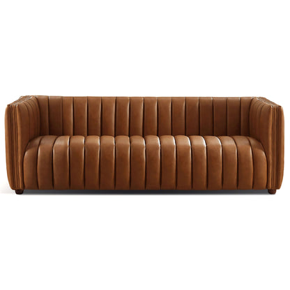 April Mid Century Modern Luxury Tight Back Couch