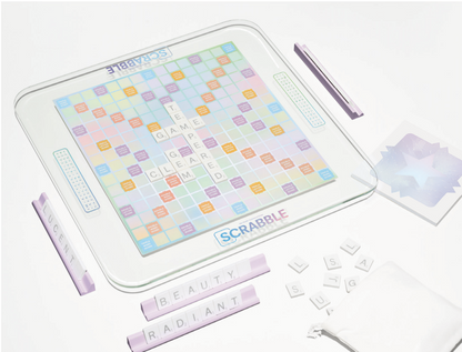 Aura Glass Collection - Scrabble and Monopoly