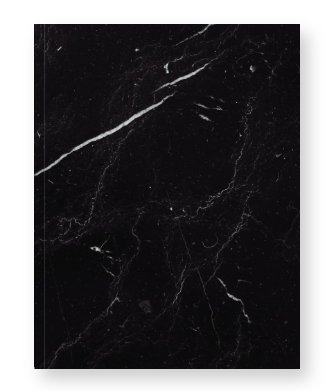 Black Marble Notebook