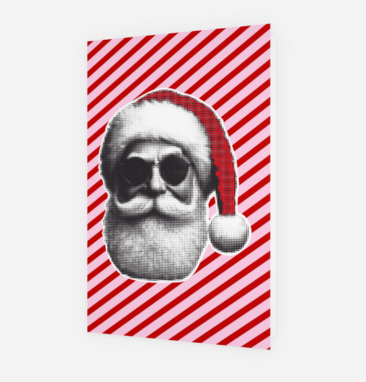 Cool Santa Christmas Card