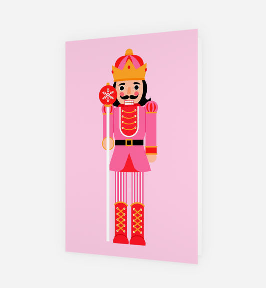 Nutcracker Christmas Card